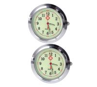 LIGIGWASH Nursing Pocket Watch Dial Handmade Pocket Watch Material Creative Glass Sturdy Practical Nurse Manual DIY 3.00X3.00X0.50Cm