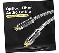 LIGIGWASH Optical Audio Cable Male to Male Fiber Optic Cord with Pure Copper Gold Plated Plug for Tv Dvd Amplifier Home Theater Digital Sound Transmission