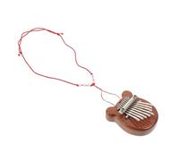 LIGIGWASH Portable 8-note Thumb Piano Mini Kalimba Finger Piano with Rosewood Body, Small Portable Musical Instrument for Beginners and Travel Random Color