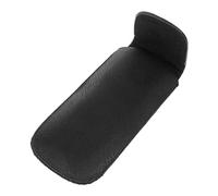 LIGIGWASH Portable Ten Hole Harmonica Case Black PU Leather Storage Box for Beginners Adults Shockproof Protective Cover with Stylish Chic Design for Blues Diatonic Mouth Organ