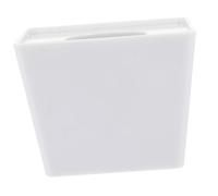 LIGIGWASH Portable Trapezoid Cube Mic Logo Stand Interview Microphone Flag Station for Broadcasting Video Studios Professional Use