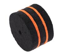 LIGIGWASH Practical Drum Pedal Hammer Head Replacement Double-color Black and Gold Felt Beater for Drum Pedal Part Percussion Instrument Suitable for Jazz and Use