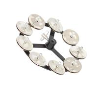 LIGIGWASH Professional Copper Hi Hat Drum Cymbal Bell Silver Portable Drum Accessory for Beginners and Pros Sound Instrument Accessory