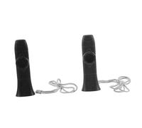 LIGIGWASH Professional Kazoo Instrument Vibrant Sound for Adults No Learning Needed Black and Gray Music Flute for Parties and Performances