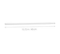 LIGIGWASH Professional Metal Drum Sticks Aluminum Alloy Percussion Instrument Drumsticks with Balanced Weight for Practice Performances and Band Use Silver