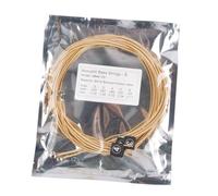 LIGIGWASH Professional String Acoustic Bass Strings Standard Tension Carbon Steel and Brass Materials Easy to Replace and Use for Musicians and Bass Players