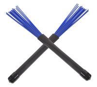 LIGIGWASH Retractable Nylon Wire Drum Brushes Blue Storage Bag Professional Jazz Drum Wire Brush Set and Musical Instrument Accessories