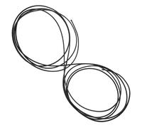 LIGIGWASH Retro Guitar Wire Black Copper Tin Plated Pushback Vintage Style Stranded Wire for Electric Guitar Cable