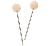 LIGIGWASH Retro Wooden Bass Drum Pedal Beater Hard Solid Wood Small Head Replacement Hammer for Drum Foot Pedal for Percussion Performance