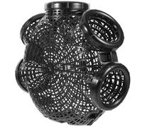 LIGIGWASH Reusable Crawfish Trap Portable Fish Trap Cage PP Easy to Operate Saves Bait Cost for Freshwater Saltwater Eel and Aquatic Creatures Fishing Supplies