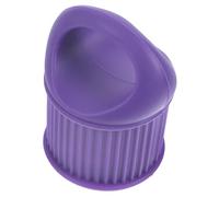 LIGIGWASH Reusable Purple Food Grade Silicone Wine Bottle Stopper with Strong Wear Resistance Leak Sealing Plug for Red Wine Preservation at Home Bars Restaurants and Parties
