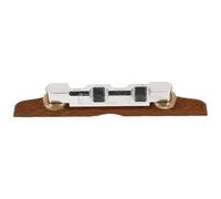 LIGIGWASH Rosewood Banjo Bridge Replacement Accessory with Smooth Surface Flat Bottom and Stable Wooden Base for Tone Easy to Install Banjo Part for Professional Sound Enhancement