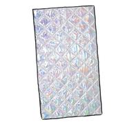 LIGIGWASH Silver Chest Freezer Cover Insulated with Polyester Cotton Material Dustproof Sun Proof Refrigerator Blanket 125X70Cm for Indoor Food Preservation