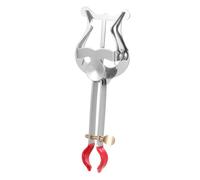 LIGIGWASH Silver Trumpet Music Binder Clip Practical Music Score Folder for Trumpet Players for Sheet Holding in Marching and Practice