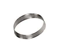 LIGIGWASH Stainless Steel Cake Ring for Baking Mousse Tart Shell and Pies Non Stick Round Mold with Fast Heat Conductivity Easy to Clean for Cheesecakes and Desserts