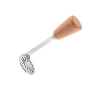 LIGIGWASH Stainless Steel Potato Ricer Masher with Wood Handle Non Slip Handheld Presser for Mashing Potatoes and Vegetables Easy to Clean and Resistant Kitchen Tool for Food and Outdoor Use