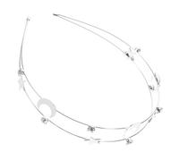 LIGIGWASH Star Moon Headband Ladies Hair Accessories Glitter Headbands Girls for Women