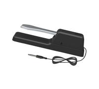 LIGIGWASH Sustain Pedal for Piano round Plug Sturdy Damper Pedal for Electric Piano Polarity Reversal Metal Construction