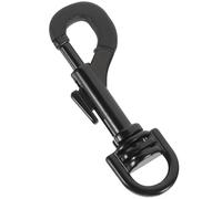 LIGIGWASH Swivel Snap Hook for Saxophone Strap, Heavy Duty Bolt Snap Hook Replacement Clip, Black Metal Sax Strap Accessory for Musical Instruments and Backpacks