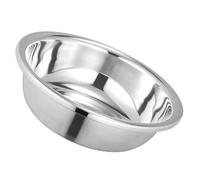 LIGIGWASH Thickened Stainless Steel Kitchen Basin Deep Flat Bottom Multi-Function Vegetable Fruit Washing Bowl Large Mixing Basin for Dough and Rice Washing