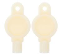 LIGIGWASH Toilet Paper Dispenser Key Universal Paper Towel Holder Tissue Key Replacement 2 Pack Plastic Roll Holders Tissue Dispensers Hanging Hole