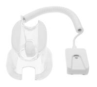 LIGIGWASH Transparent Mobile Phone Display Holder with Antitheft Chain Stable Desk Stand for Retail Stores and Business Exhibits Secure Cell Phone Display with Enhanced Visibility and Theft