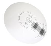 LIGIGWASH Turntable Alignment Protractor Mat for Vinyl Recorder Pickup Calibration High Precision Angle Adjustment Acrylic Plate White Anti-sliding Accessory for Vinyl Record Lovers