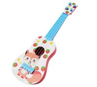 LIGIGWASH Ukulele Musical Instrument for Beginners Cartoon Four-string Simulation Ukulele with Classic Colors Educational and Creative Plaything for Boys and Learning Music