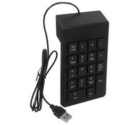 LIGIGWASH USB Wired Key Mechanical Number Pad Keyboard for Laptop Numeric Keypad with Build Compatible with Windows for Financial Accounting and Data Entry