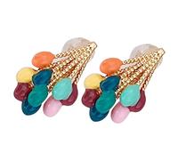 LIGIGWASH Vintage Balloon Dangle Earrings for Women Retro Drop Statement Jewelry Minimalist Aesthetic Non Fading Fashion Accessory Chic Style