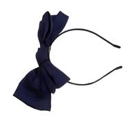 LIGIGWASH Vintage Satin Bowknot Headband for Women Soft Big Ribbon Hair Hoop with Smooth Texture Comfortable Non Damaging Hair Accessory for Wedding Holiday Party Daily Wear