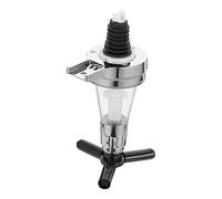 LIGIGWASH Wall Mounted Ration Liquor Dispenser Precise Pourer for Wine Brandy Whiskey Vodka Space Saving Bottle Holder with Premium for Home Bar and Kitchen Drink Mixing