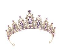 LIGIGWASH Wedding Rhinestone Tiara for Women Elegant Bridal Crown with Stunning Rhinestones for Weddings Birthday Parties and Special Celebrations Lightweight and Comfortable