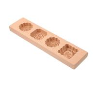 LIGIGWASH Wooden Moon Cake Mold for Baking with Pattern Material Easy to Use and Clean Suitable for Cakes Bread Jelly Household Kitchen Tool