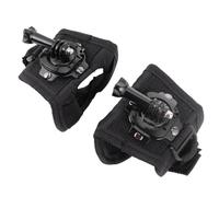 LIGIGWASH Wrist Holder Band Camera Glove Style Compatible with Gopro Black 2pcs 360 Degree Rotation Wrist Strap Mount for Outdoor Sports and Action Photography