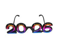 LIGIGWASH Year Party Glasses Colorful Eyewear Lightweight Graduation Photo Props for Adults and Teens Festive Accessories for Year's Eve and Holiday Celebrations