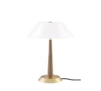 Ligna 29 Table Lamp Oak/Raw Brass