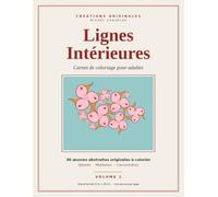Lignes Intérieures: Carnet de coloriage pour adultes