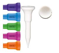 Lignum 38mm Golf Tees 16Pk - Mix Neon