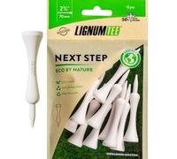 LIGNUM 50x More Durable Microwood Golf Tees 2 3/4 Inch - 70mm / Consistent Height/Flat Anti-Spin Head/Durable Flexible Microwood Design / 25% Larger Head/Long-Lasting Performance for Golfers