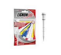 Masters Lignum Tee 2 1/2in pk 16 Mix Colours