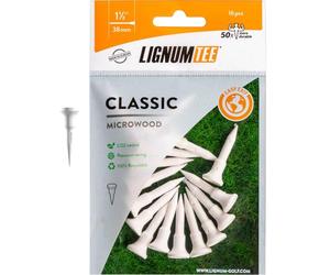 LIGNUM Unisex Lignum 38mm 16pk - White Tees, White, UK