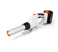 LIGO Cordless Fire Starter, 20V Charcoal Starter and Lighter, Chemical Free Heated Air with Blowing Fuction, Included 4.0Ah Battery, for Charcoal, BBQ, Grill