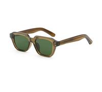 LIGOES Square Frame Sunglasses for Men Women CP Frame Acetate Retro Sunglasses UV400 Glasses