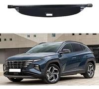 LIGPING Car Rear Retractable Trunk Shelf for Hyundai Tucson L NX4 LWB 2024 2023 2022, Cargo Bag Cover Hull Luggage Cover Privacy Cargo Cover
