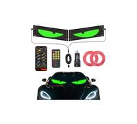 Ligrel led eyes for car windshield-programmable led sign，devil eyes light for windshield with Dynamic Patterns, APP/Remote Control, IP68 Waterproof, USB Powered for Cars/Trucks/RVs，2PCS （23.4"x4.7"）