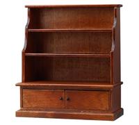 LIGSLN 1/12 Miniature Wood Storage Cabinet Model Doll House Furniture Creative Craft Project Display For Collector Enthusiasts Miniature Wood Furniture