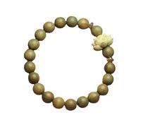 LIGSLN Elegant Beaded Wood Flower Elegant Beaded Bracelets Great for Women with National Styles Ancient Charm Charm