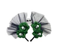 LIGSLN Flower Crown Headband Halloween Cincos Des Mayoes Party Costume Skeleton Florals Headpiece Day Of The Deads Day Of The Deads