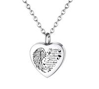 LIGSLN Memorial Cremation Urn Jewelry Pet Cremation Jewelry Ashes Necklace Creative Pet Cremation Jewelry Urn Necklace Memorial Jewelry For Men And Women